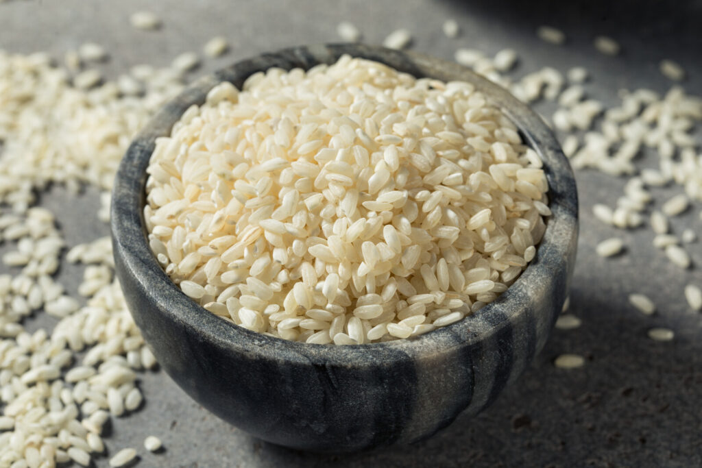 a bowl of Arborio Rice