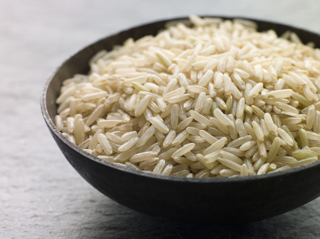 a bowl of Basmati Rice