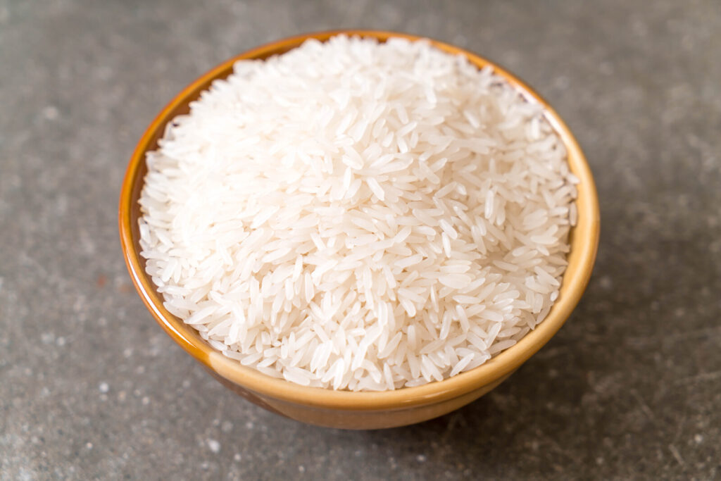 a bowl of Jasmine rice