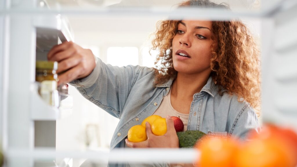 How To Organize Your Fridge, use clear containers